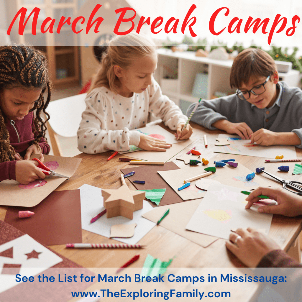March break camps in Mississauga