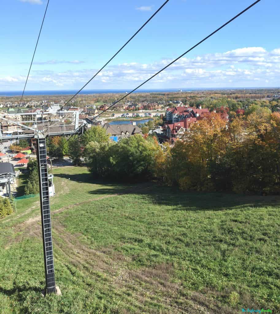 Blue mountain gondola