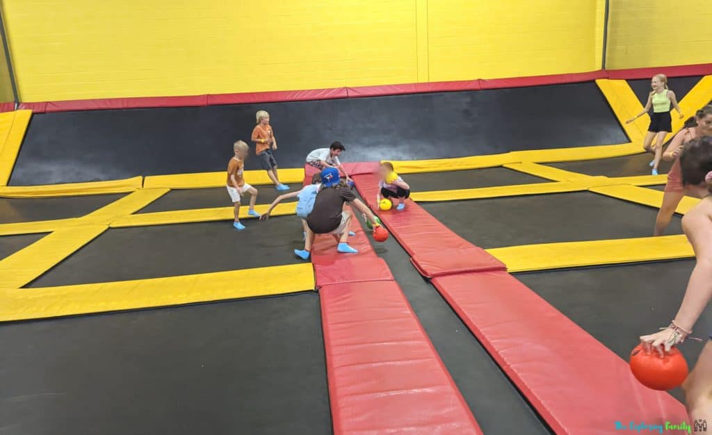 Aerosports Brampton Trampoline Park Dodge Ball