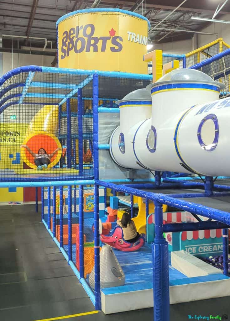 Aerosports Brampton Trampoline Park Toddler Zone