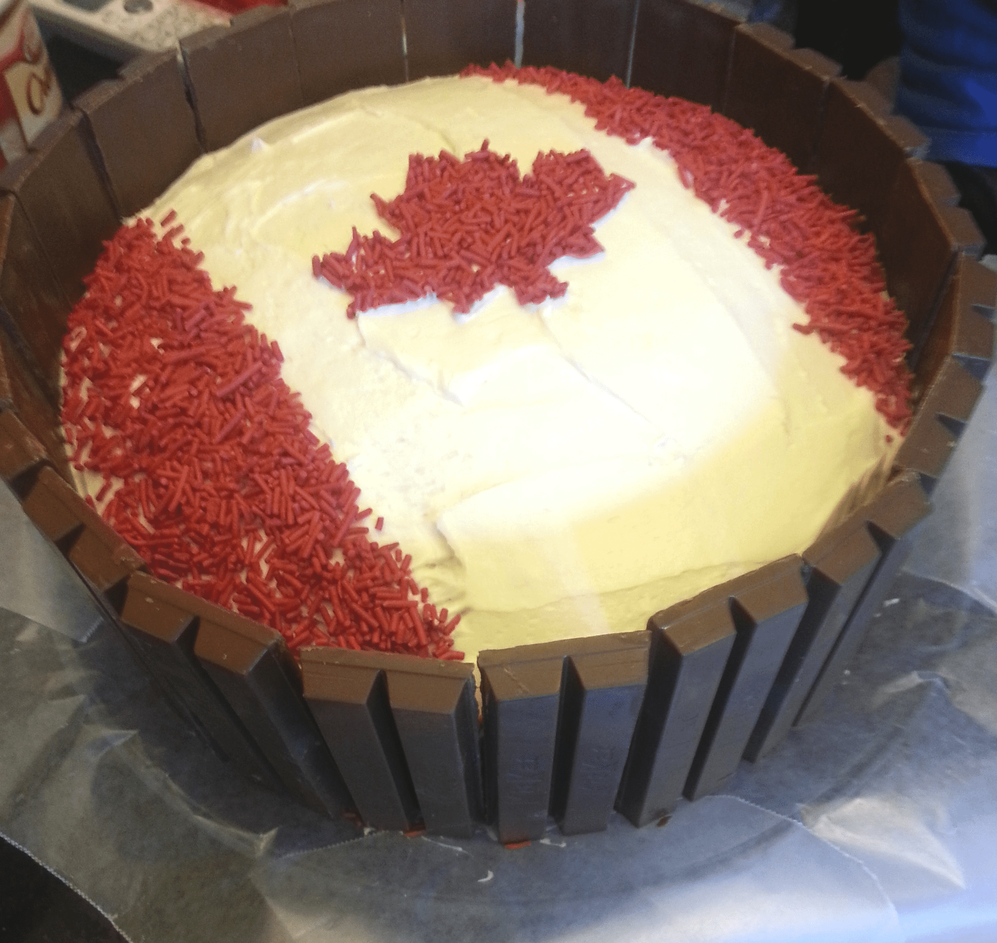 WELCOME TO CANADA FONDANT CAKE - Rashmi's Bakery
