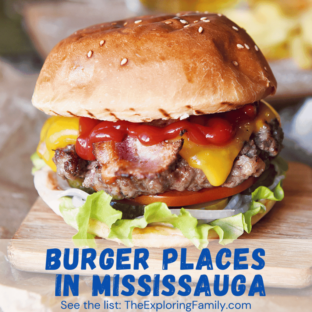 Burger places in Mississauga
