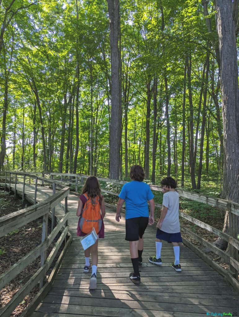 Island Lake conservation area hiking 