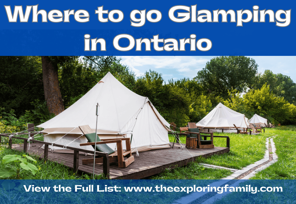 Glamping in Ontario Yurt camping ontario