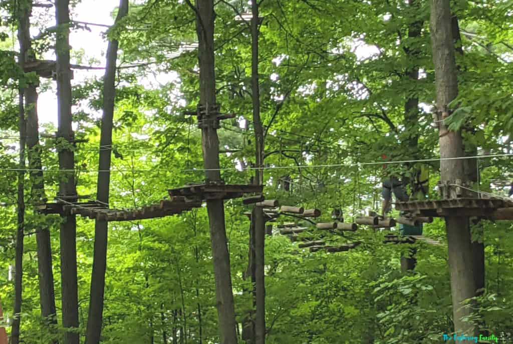 fun ideas for teenage parties high ropes