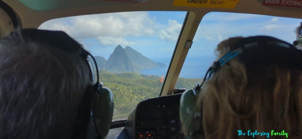 saint lucia helicopter tour pitons review