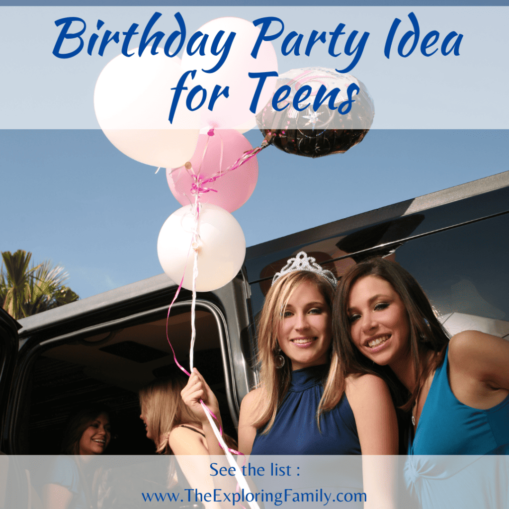 fun things to do for teenage birthday